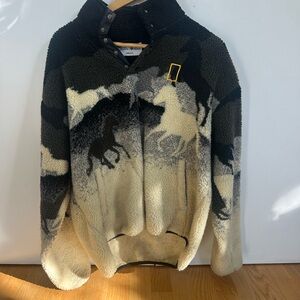 Parks Project National Geographic Horses Fleece